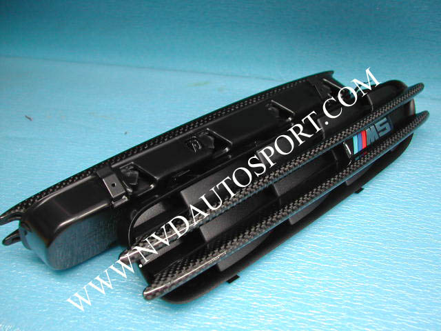 bmw E60 M5 carbon fiber side grilles